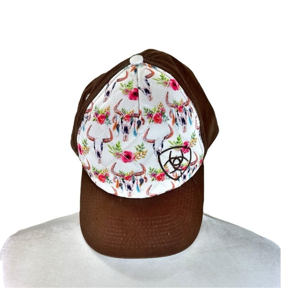 Ariat Brown Cap with Logo - Picture 1 of 6